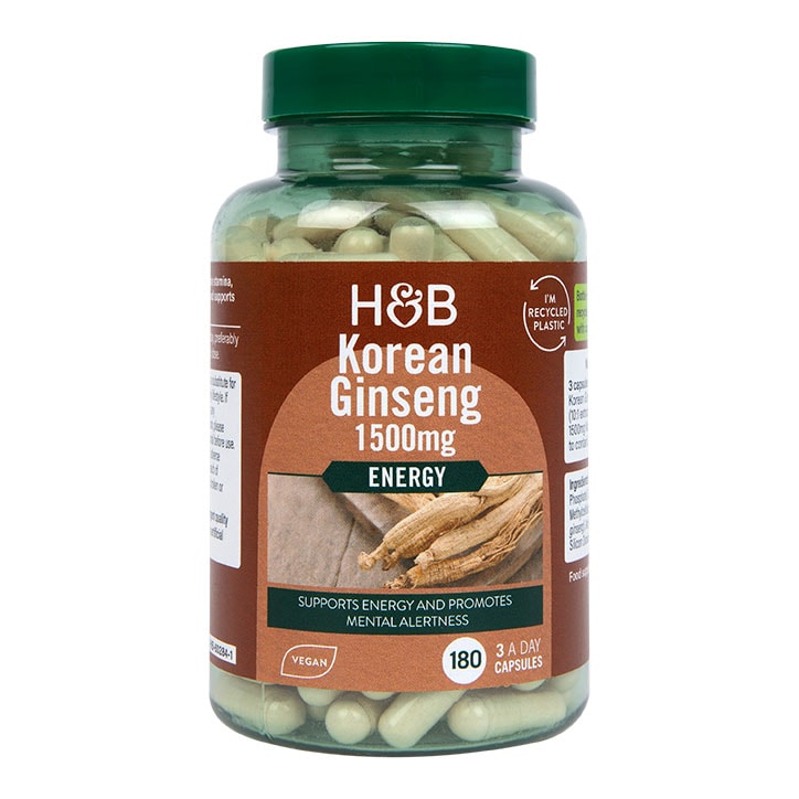 Holland & Barrett Korean Ginseng 180 Capsules